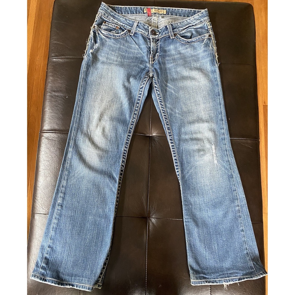 BKE Stella Bootcut Jeans Womens Size 28 Stretch 
Low Rise Light Wash